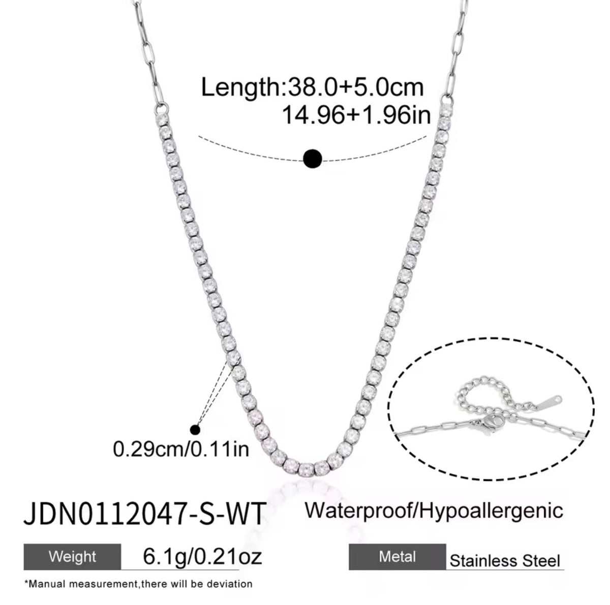 Tennis Necklace