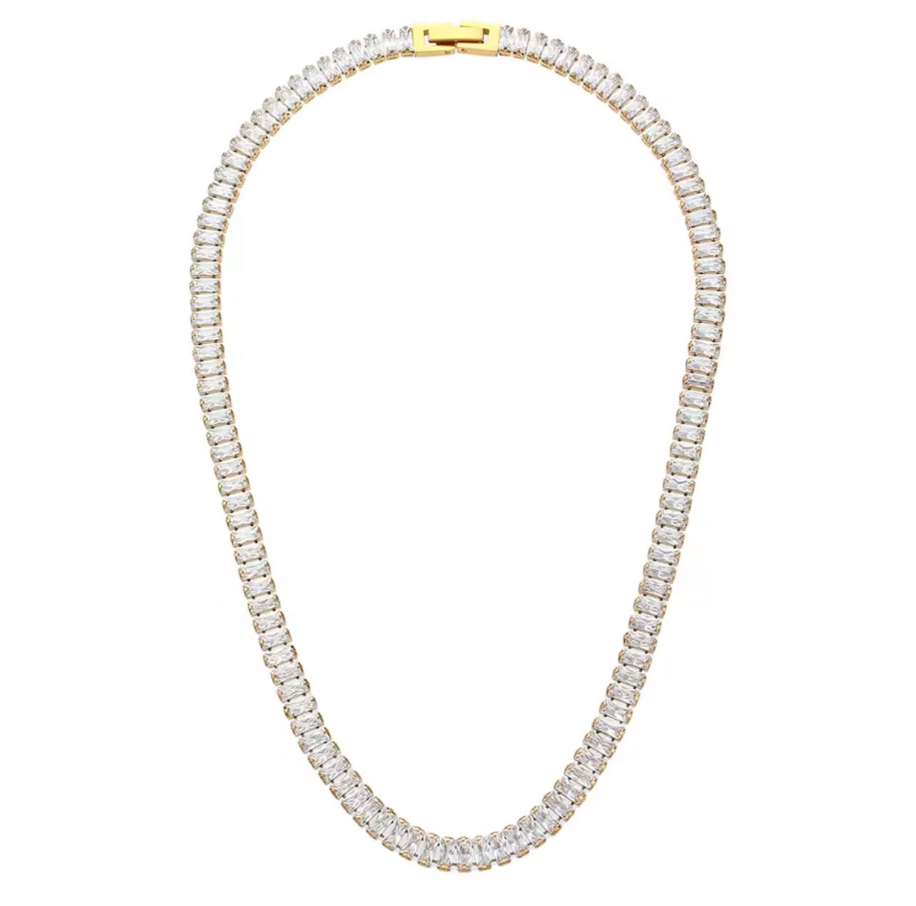 Alma Tennis Necklace