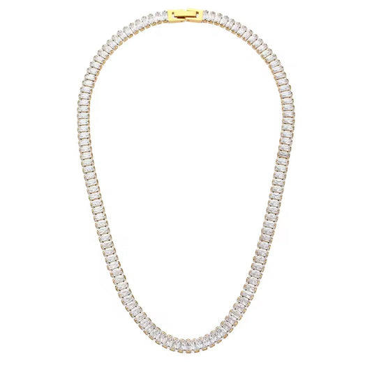 Alma Tennis Necklace